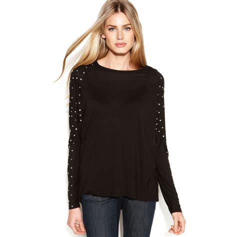 Michael Kors long neck top